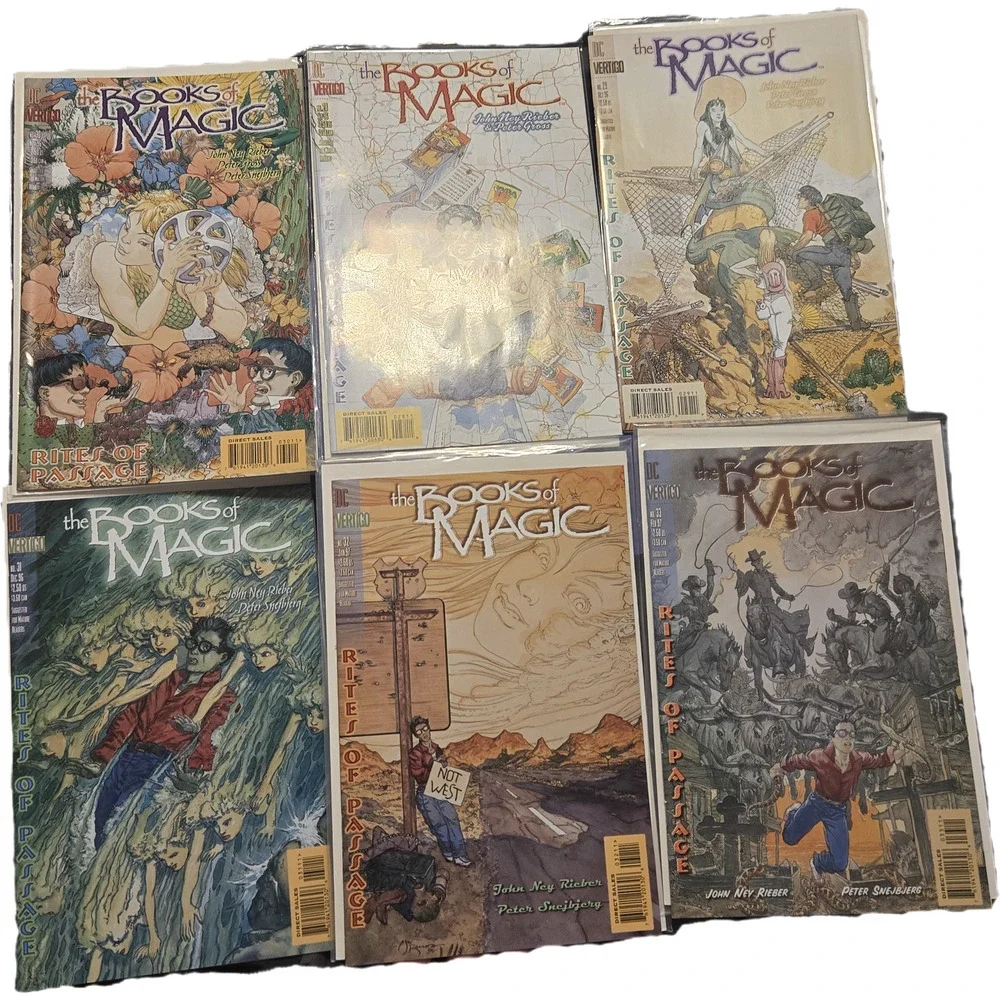 The Books of Magic Annual DC Vertigo 1994-97 39 Comics Rieber Snejbjerg Bundle